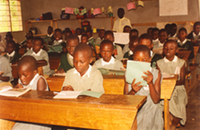 Schüler St. Mary Primary School Uganda